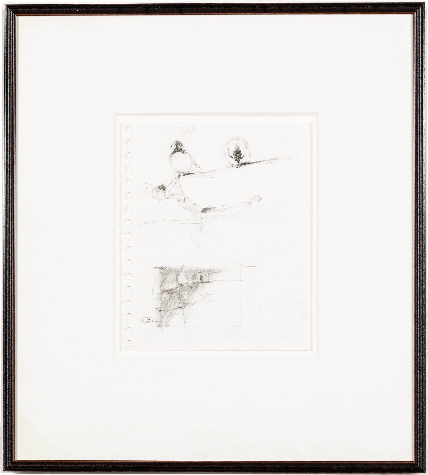 Artwork by September Vhay, Sketches of Birds, Made of Charcoal