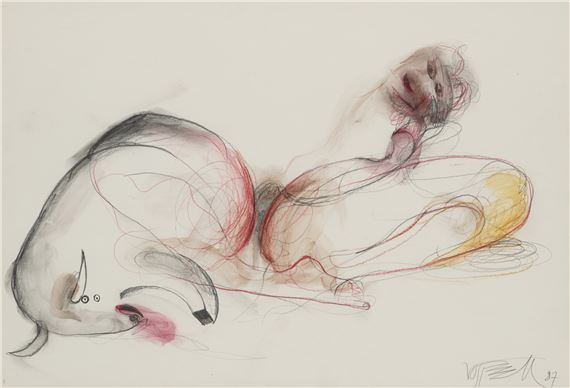 5 Arbeiten in: Stierkampf by Wolf Vostell, 1987