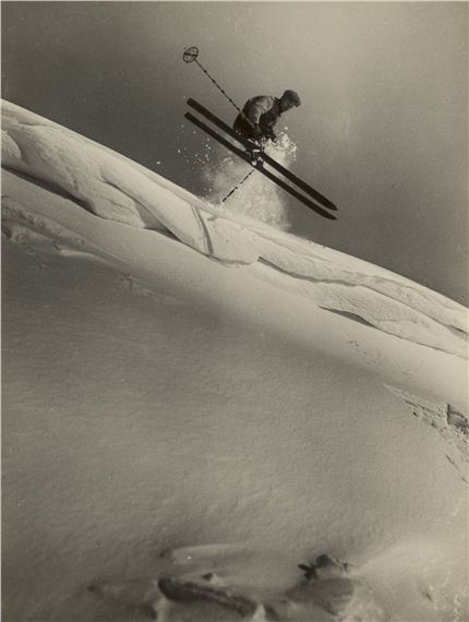 6 Arbeiten mit Darstellungen eines Skispringers - Walter Hahn