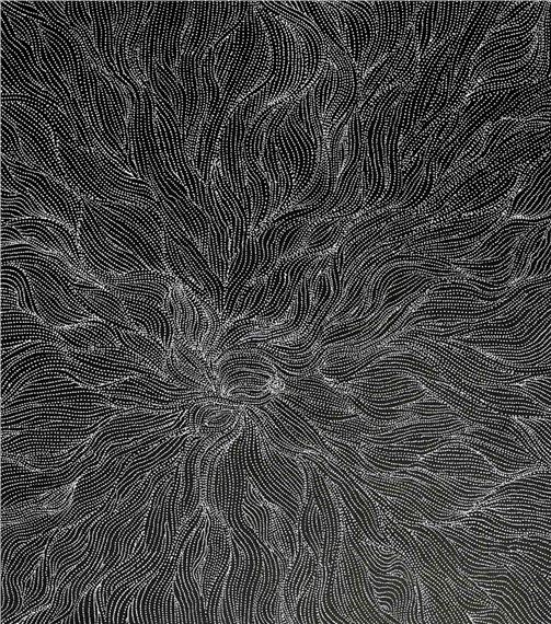 Bush Seed Dreaming 2023 by Abie Loy Kemarre, 2023