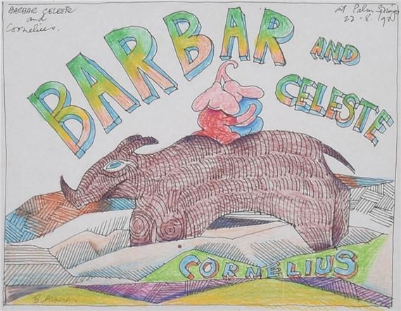 Charles Blackman | Babar and Celeste Cornelius 1993 (1993) | MutualArt