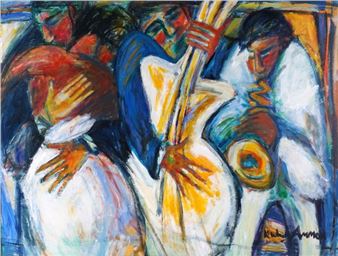 Jazz dancer in Spring - Kathy Ammon