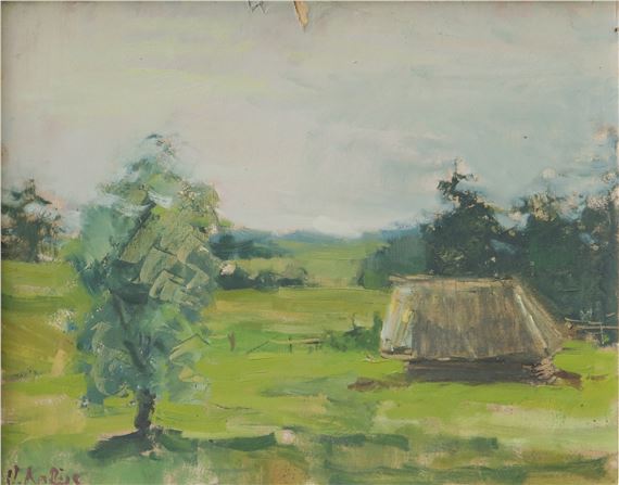 Oskars Kalejs | Lauku pirtiņa | MutualArt