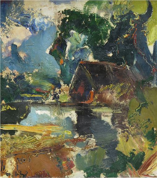 Jānis Gailis | Dzirnavas (1949) | MutualArt