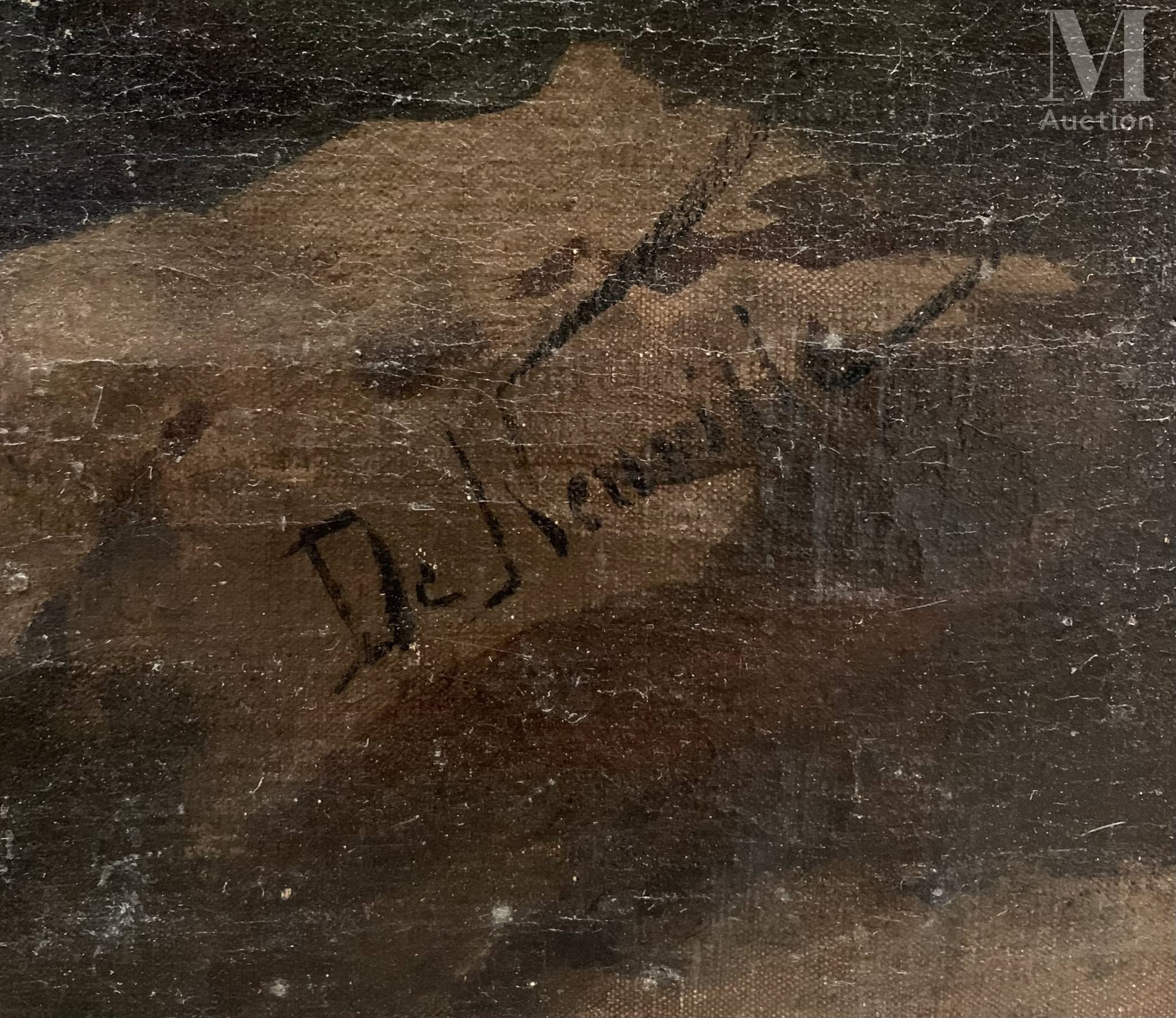Tableau Mural Prêt à Accrocher - Un Cavalier Par Alphonse-Marie-Adolphe De Neuville - Décoration Salon, Chambre, Salle à Manger