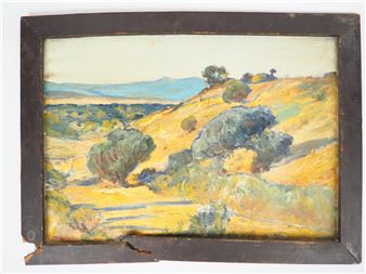 Paysage des pyrénées orientales - André Fons Godail