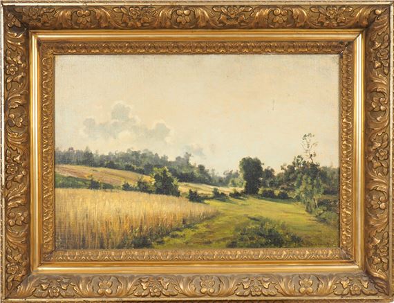 La campagne en été by Gustave Garaud