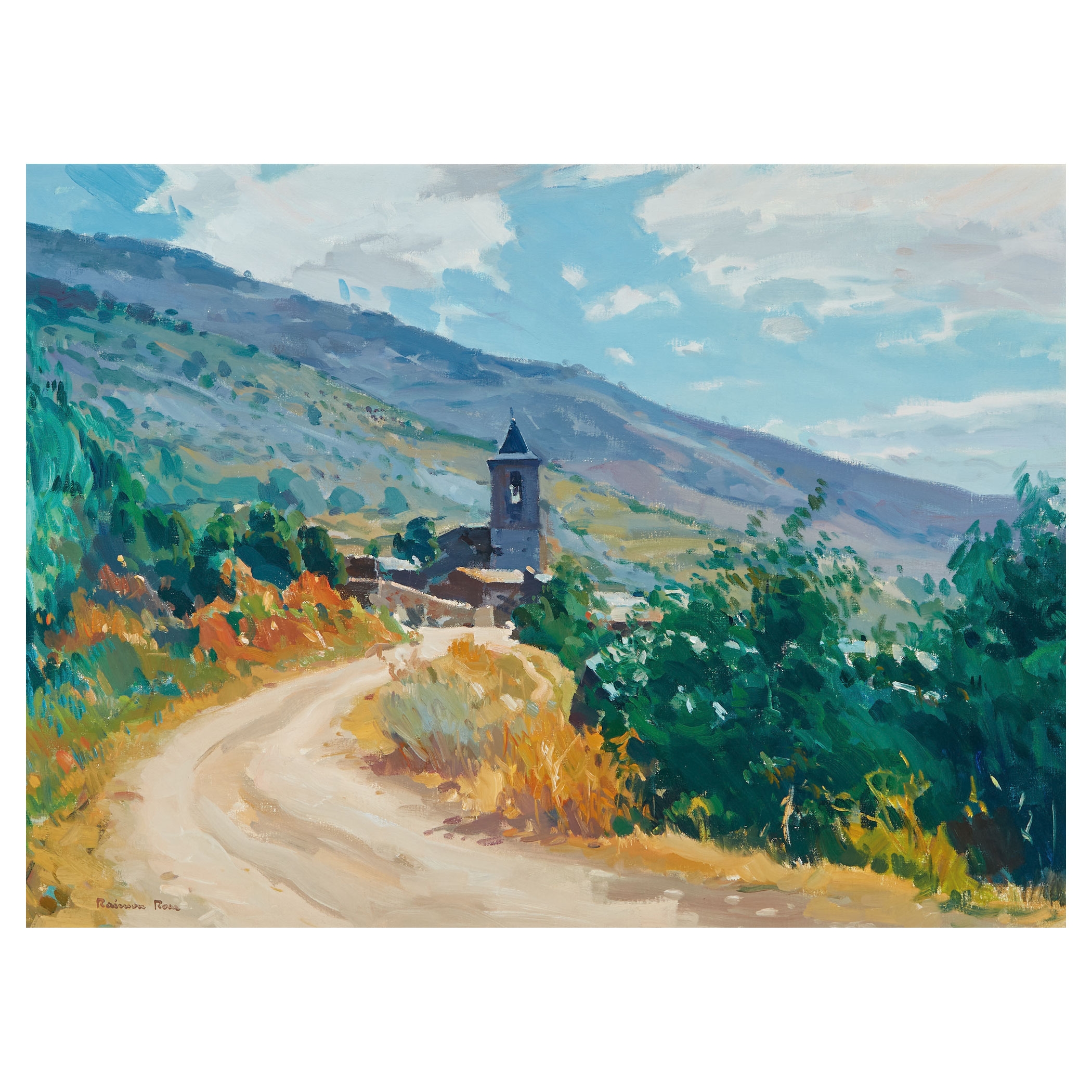 Raimon Roca Ricart | Pueblo de montaña (1985) | MutualArt