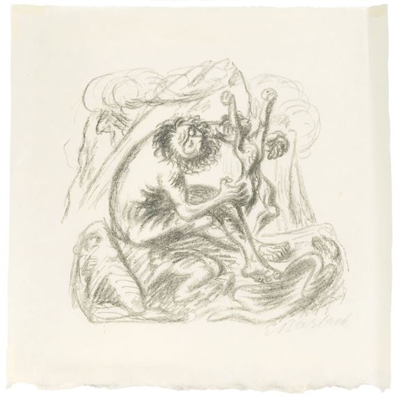 Prometheus 2 by Ernst Barlach, 1924