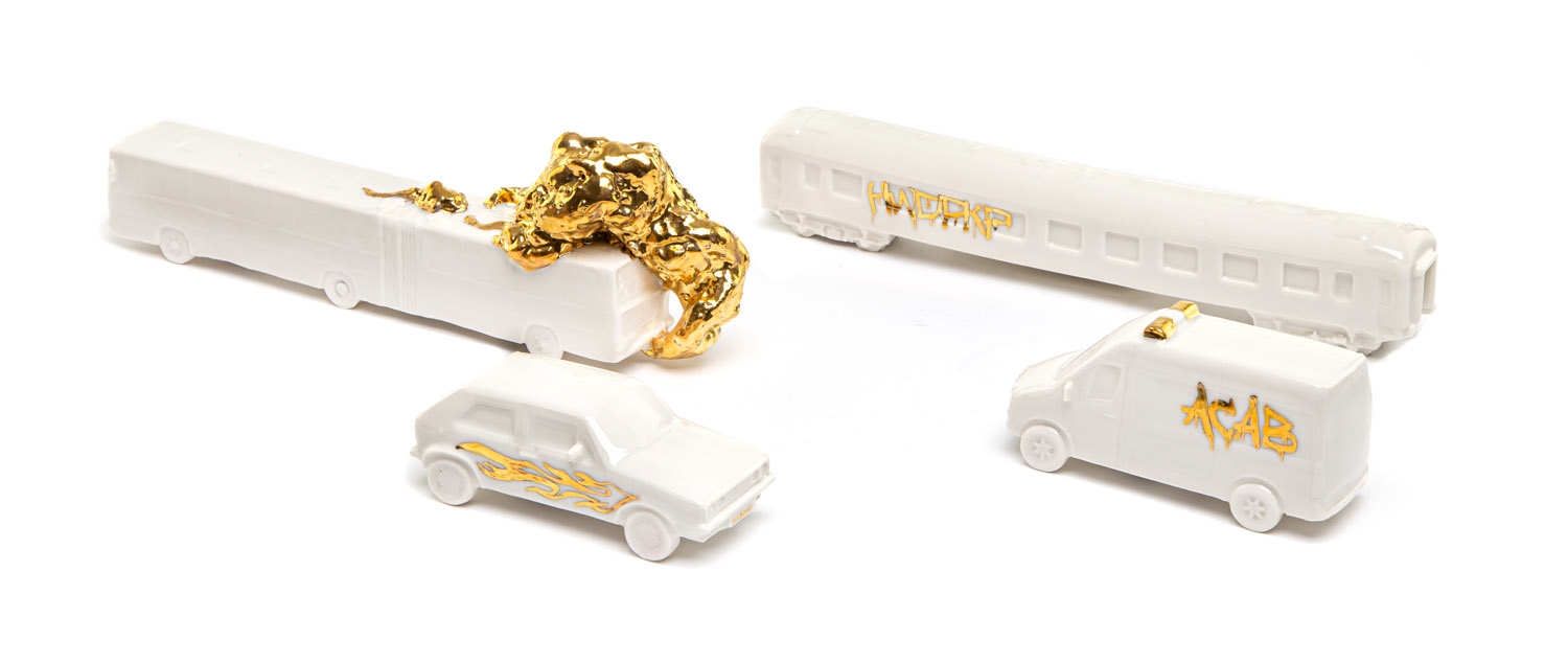 Artwork by Natalia Magalska, A set of figurines, Made of porcelain