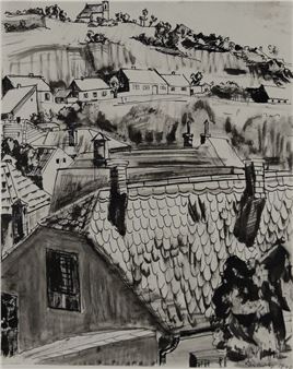 Village Detail - Györgyi Eisler