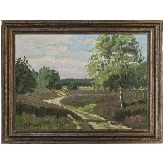 Heidelandschaft by Lonny von Plänckner