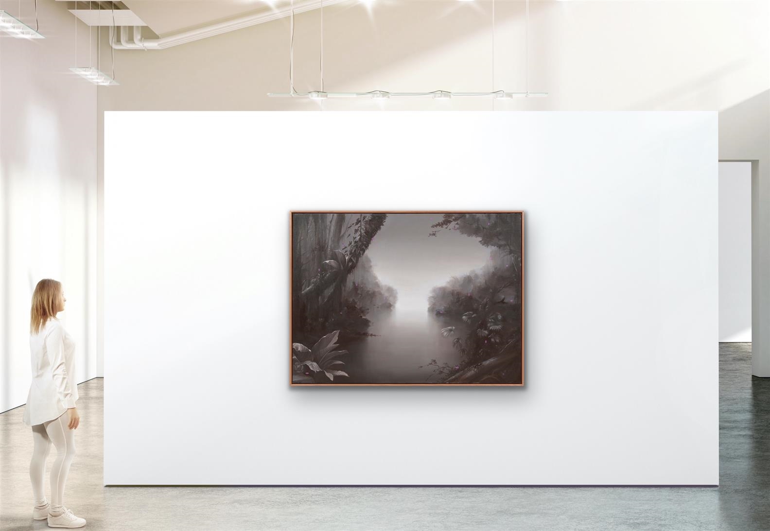 Artwork by Sam Leach, Landscape for a Better Tomorrow, Made of oil on linen