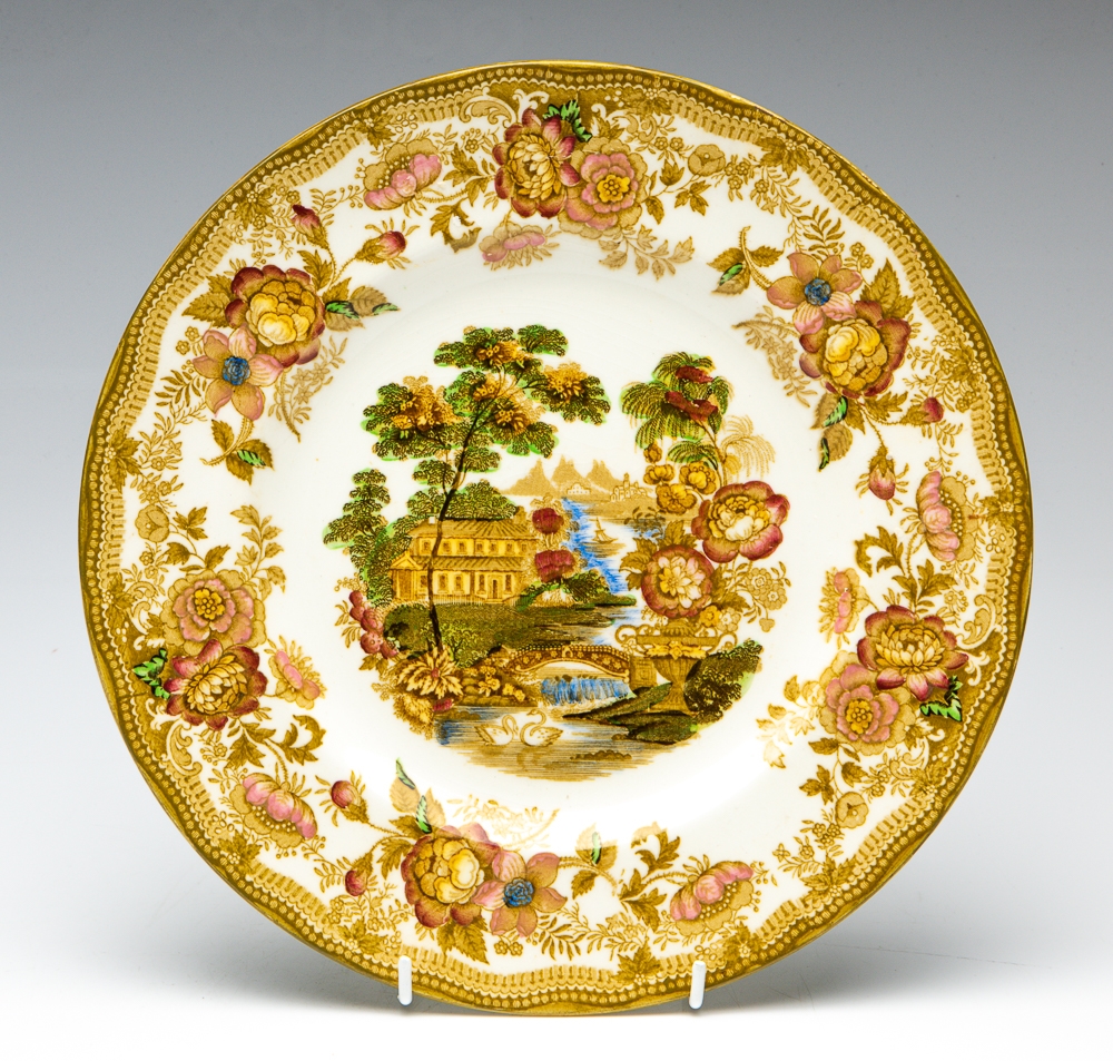 Clarice Cliff A Clarice Cliff Newport Pottery plate (Dia27cm