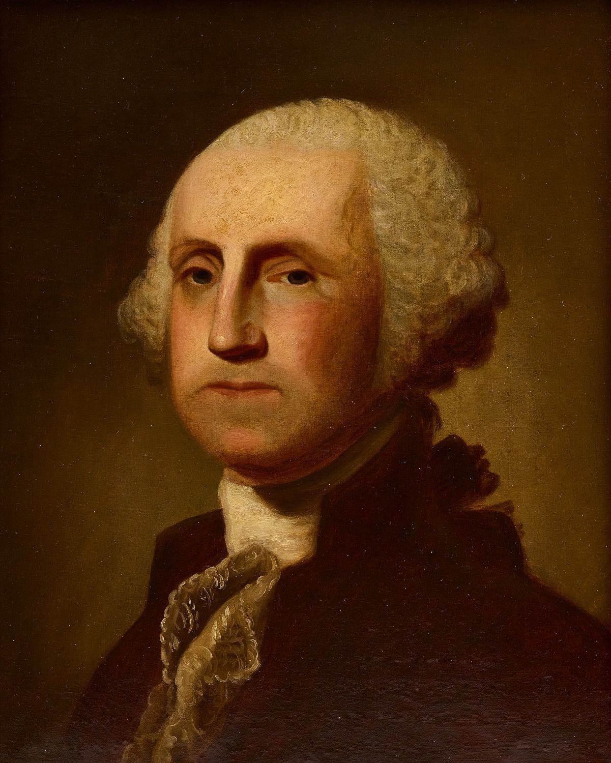 Gilbert Stuart | Portrait of George Washington (Early 19th Century ...