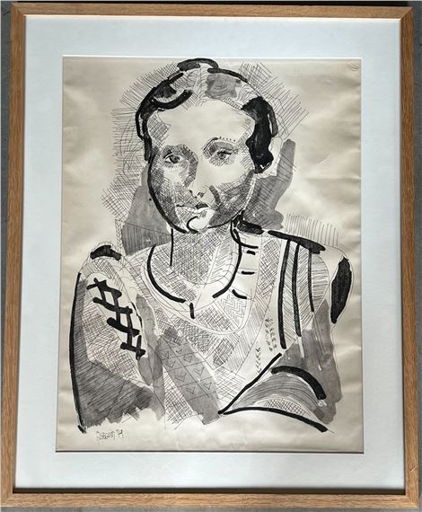 Portrait de femme by Adrien Seguin