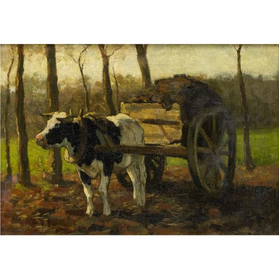 Ossekar in het bos - Jan Sühl