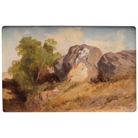 PAISAJE ROCOSO by José María Velasco, 1902