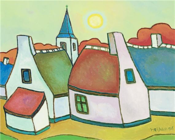 Vlaamsch Dorp (Flemish Village) (1996) by Toon Tieland