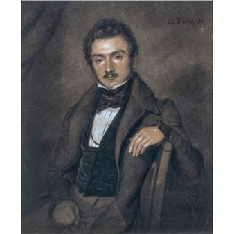 Louis Viardot (1800-1883) Dichter, Journalist und Theaterkritiker - Leon Viardot