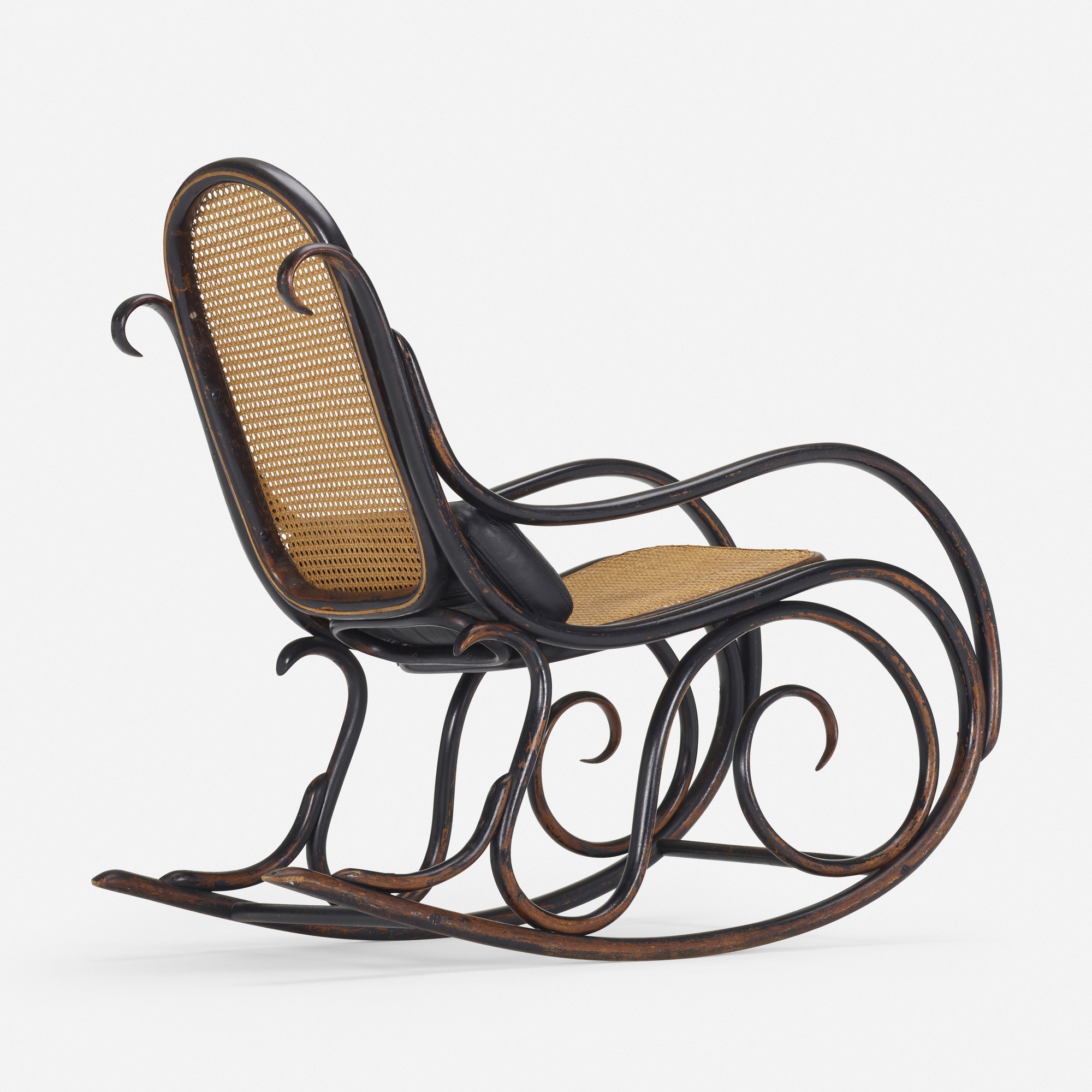 Gebrüder Thonet | Rocking chair, model 10 from the collection of Paul ...