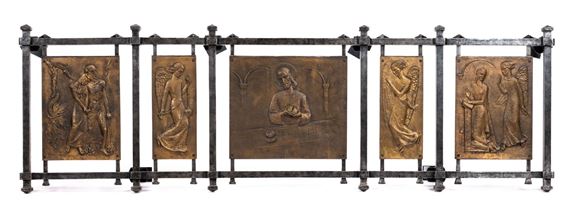 Representation of Jesus breaking bread at the Last Supper - Cephas Stauthamer