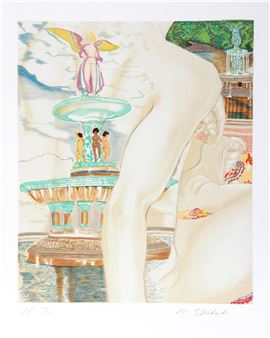 BETHESDA FOUNTAIN - Martha Edelheit