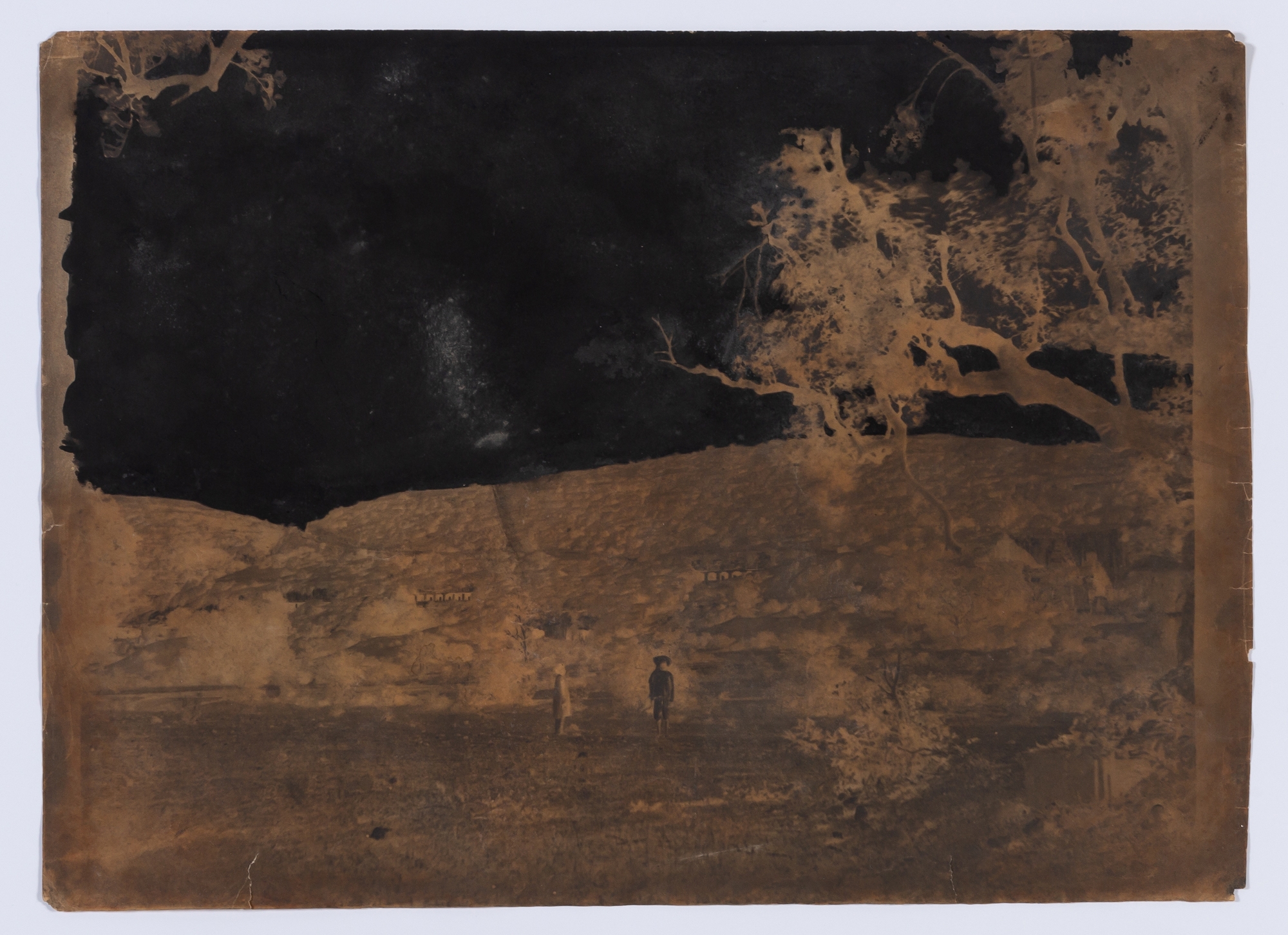 Francis Robert Griffith | Caves of Ellora, India (Circa 1850) | MutualArt