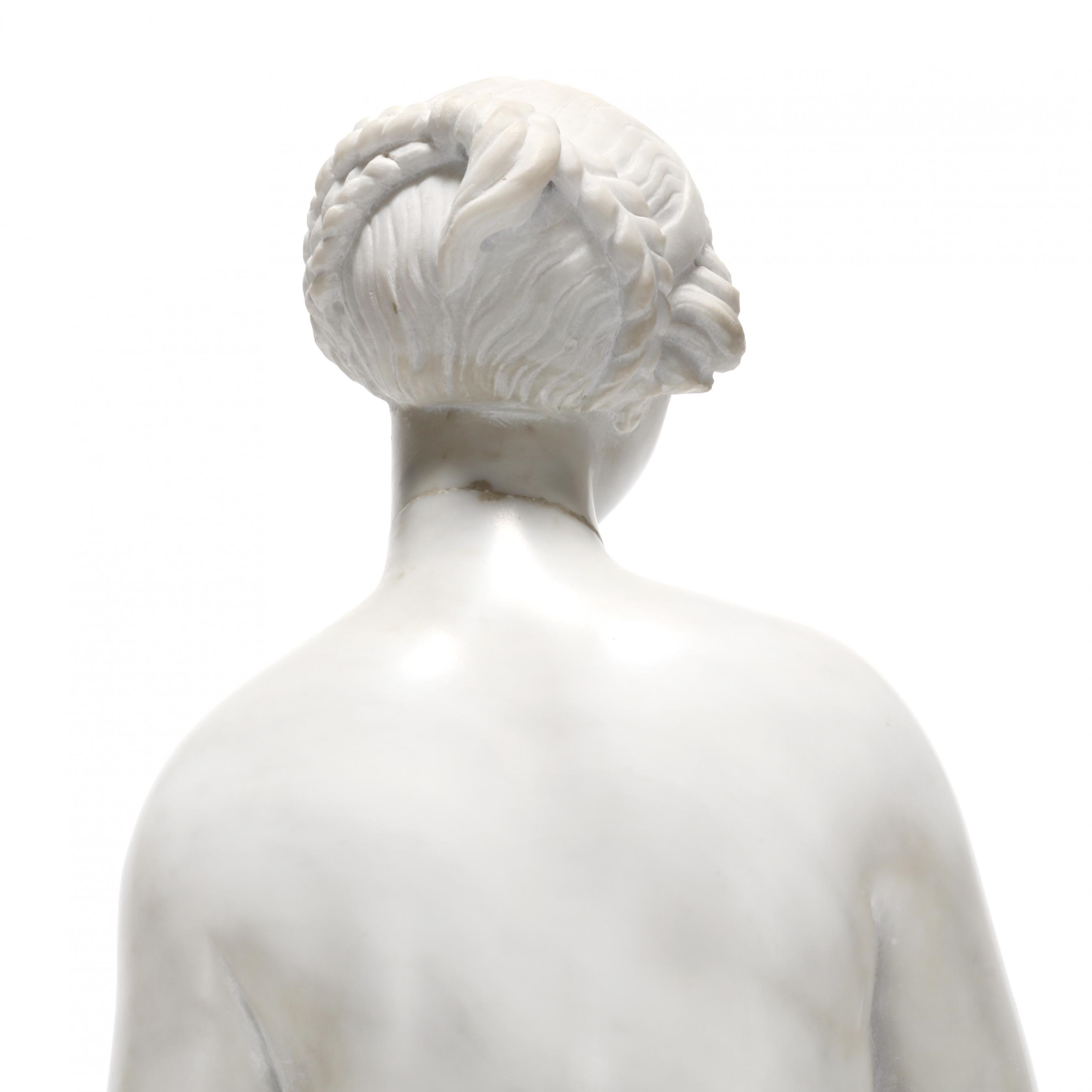 Étienne-Maurice Falconet | Marble Statue of La Baigneuse (The Bather ...