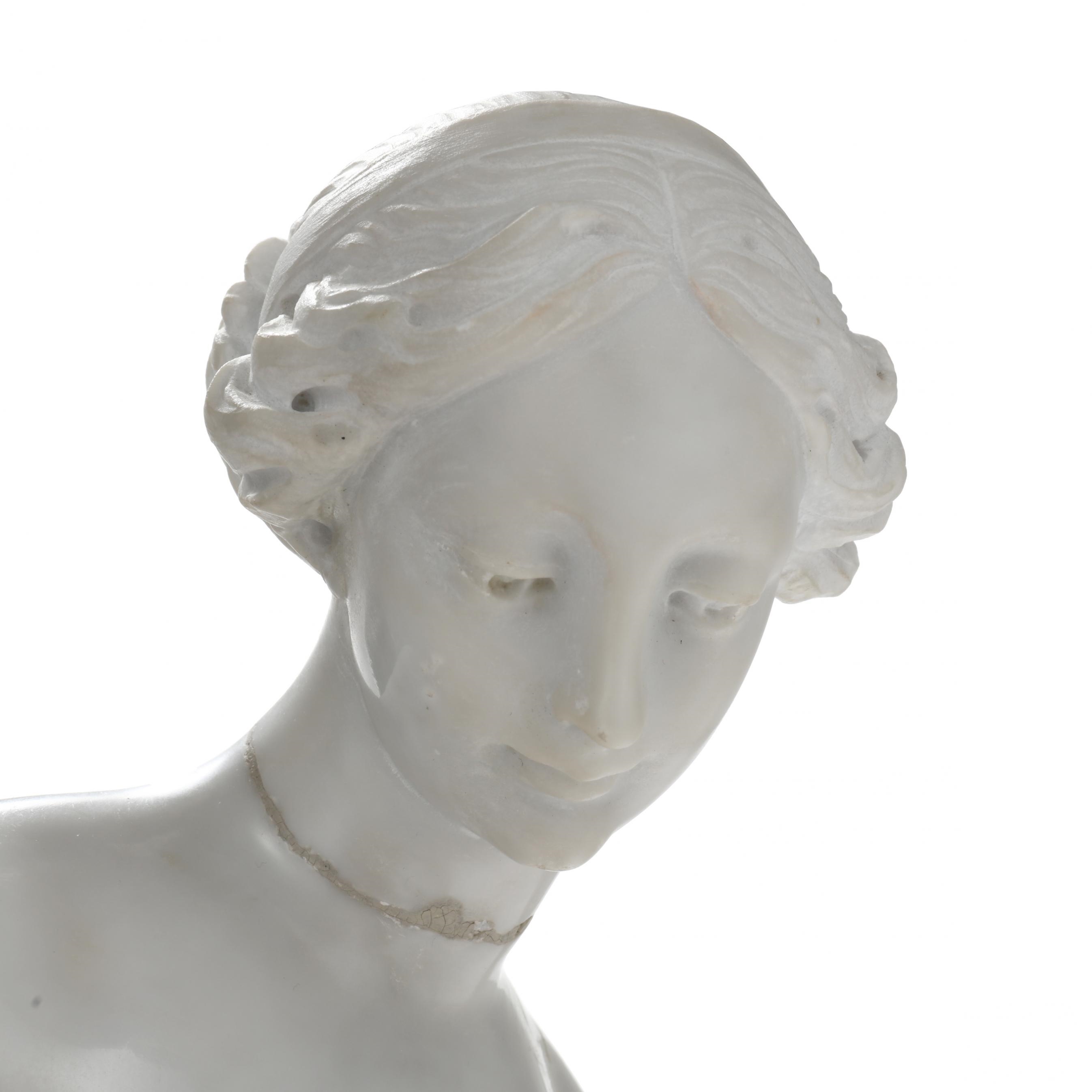 Étienne-Maurice Falconet | Marble Statue of La Baigneuse (The Bather ...