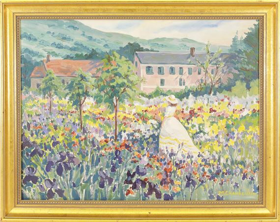 Lady in Giverny - Marilyn Chamberlain