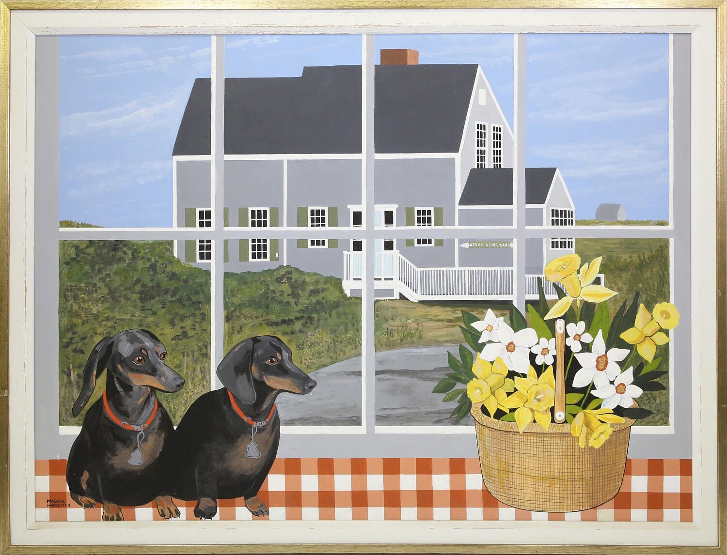 Artwork by Maggie Meredith, Never Never Land, Made of Oil on Canvas