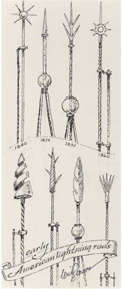 Eric Sloane | Lightning Rods and Lightning Balls | MutualArt