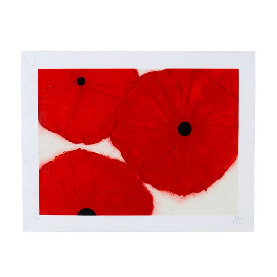 Donald Sultan | Four Reds (2002) | MutualArt