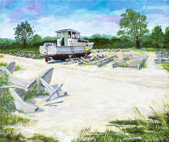 Late Start by Edward Hoffman, 1972