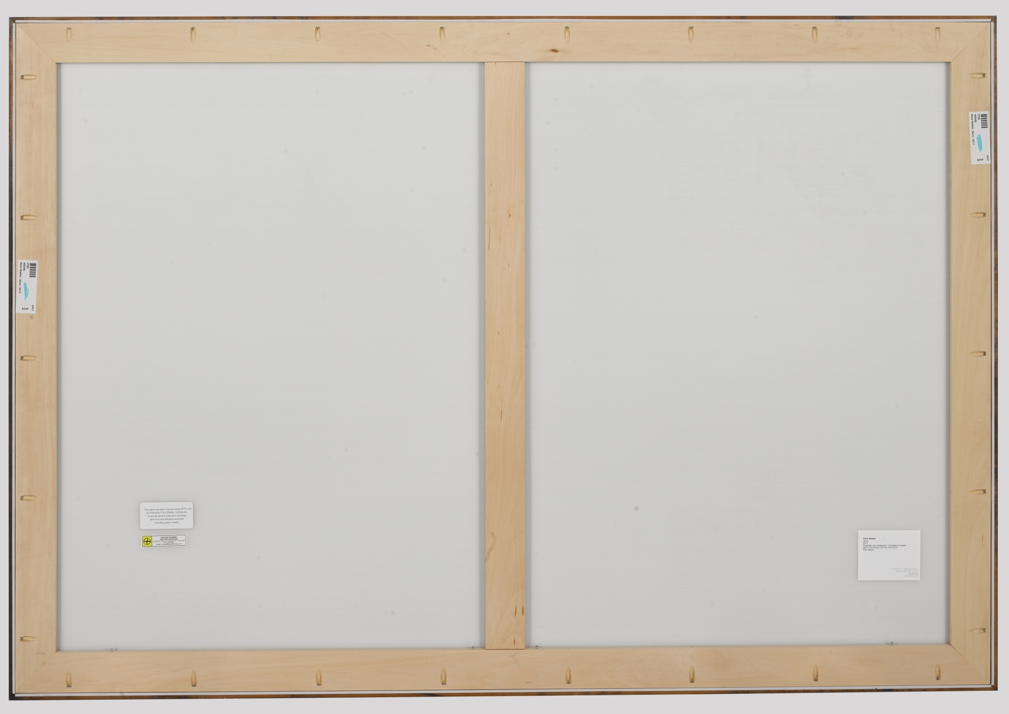 Artwork by Kara Walker, Soon, Made of graphite, ink, watercolour and paper collage on paper