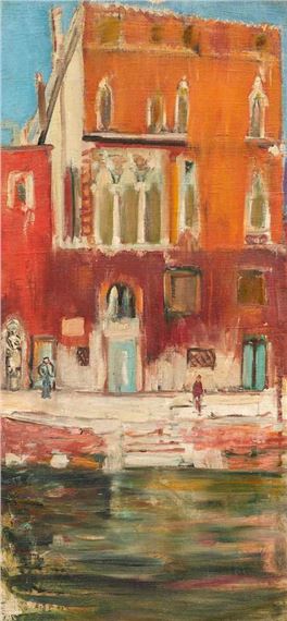 Casa de Tintoretto by Willy Leopold Guggenheim Varlin, 1954