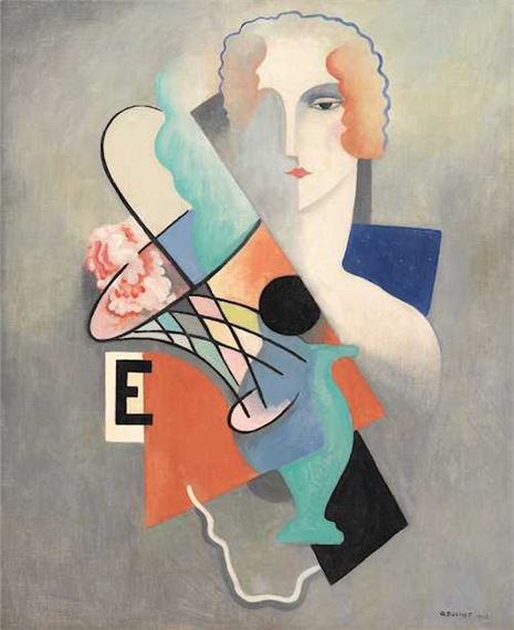 La Bouquetière by Gustave Buchet, 1929