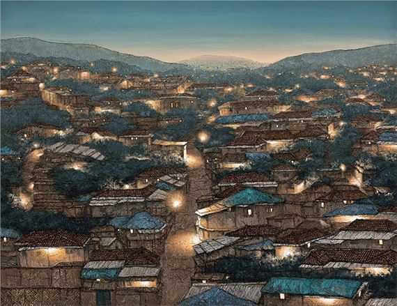 Evening road 811 by Joung Young-Ju, 2018