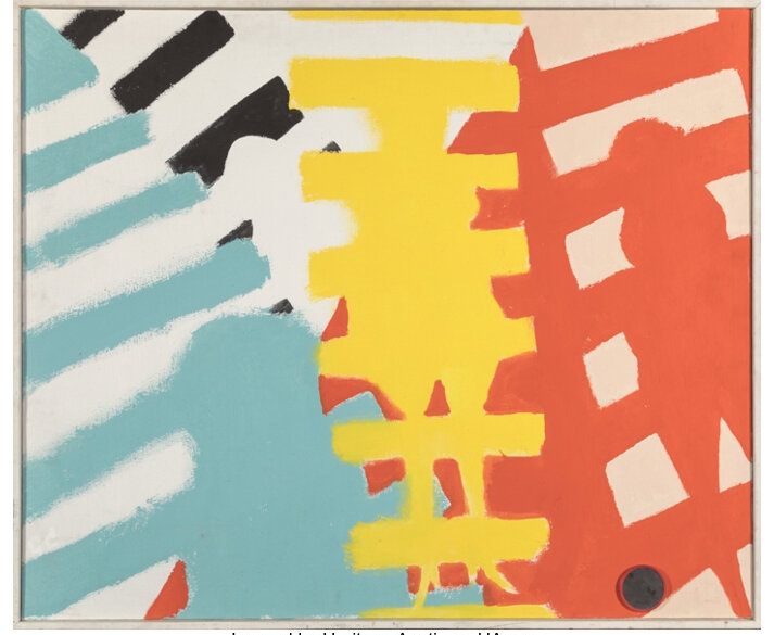 George Cohen | Mirrored Abstraction (1965) | MutualArt