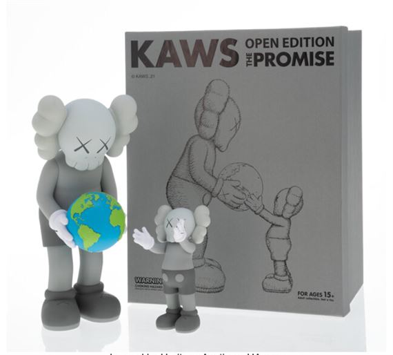 KAWS | The Promise (Grey) (2022) | MutualArt