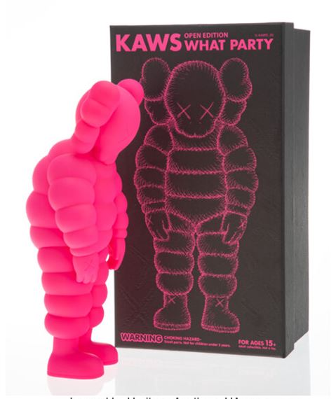 KAWS What Party PINK kaws tokyo first Buy KAWS: WHAT PARTY (Black