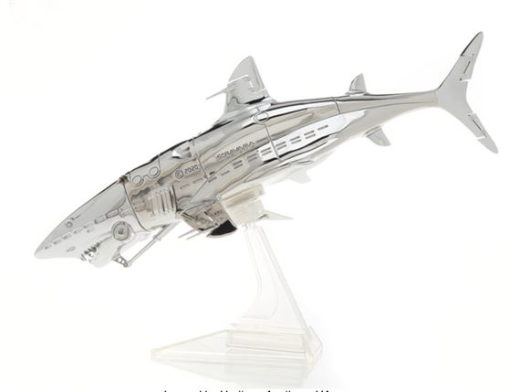 Hajime Sorayama | Shark (Silver) (2021) | MutualArt