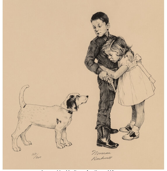 Norman Rockwell | American Family (Set of Five) (1972) | MutualArt