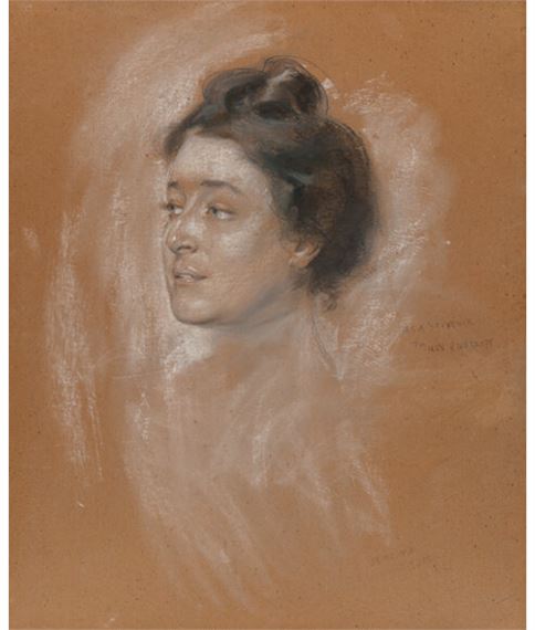 Portrait of a Woman (Mrs. Rindskopf) by Jerome Myers