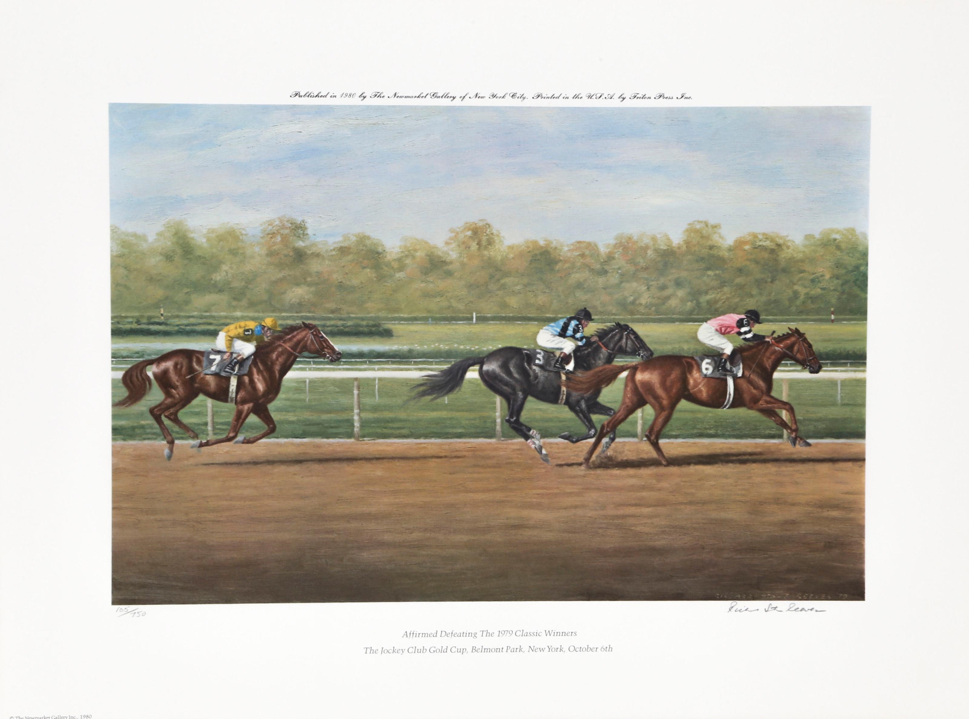 Richard Stone Reeves | AFFIRMED DEFEATING THE 1979 CLASSIC WINNERS ...
