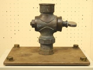 Artwork by Darcy Gould, Untitled, Made of Bronze Plinth