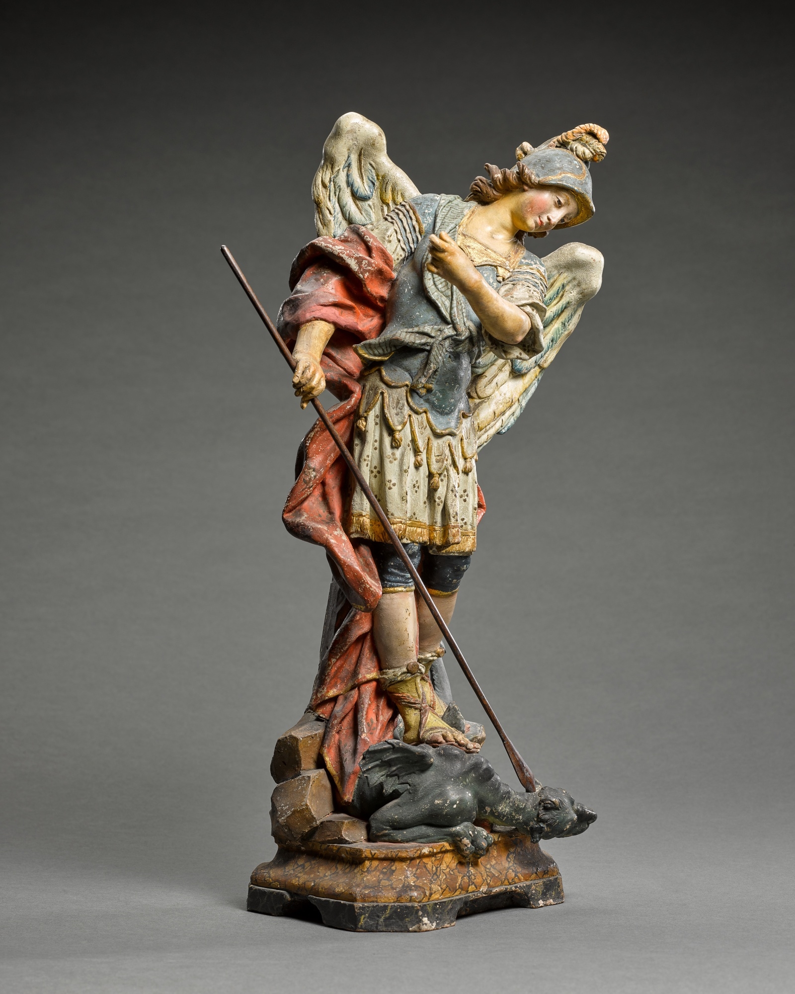 Lorenzo Vaccaro | Saint Michael slaying the dragon | MutualArt