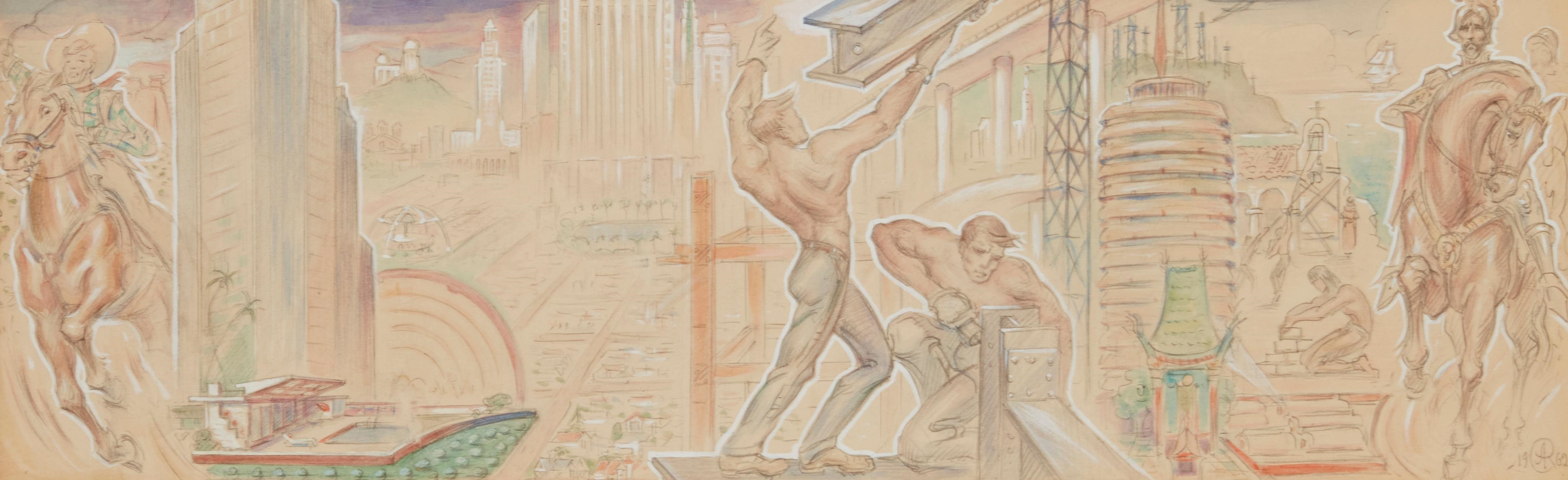 Alexander Rosenfeld | Study related to History of Los Angeles mural ...