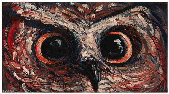 Owl eyes by Philip Stein, Dec 1959